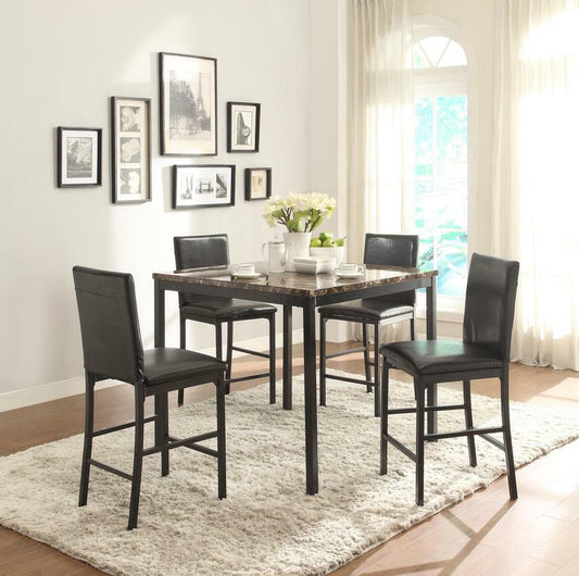Landon Pub Dining Table With 4 Chairs