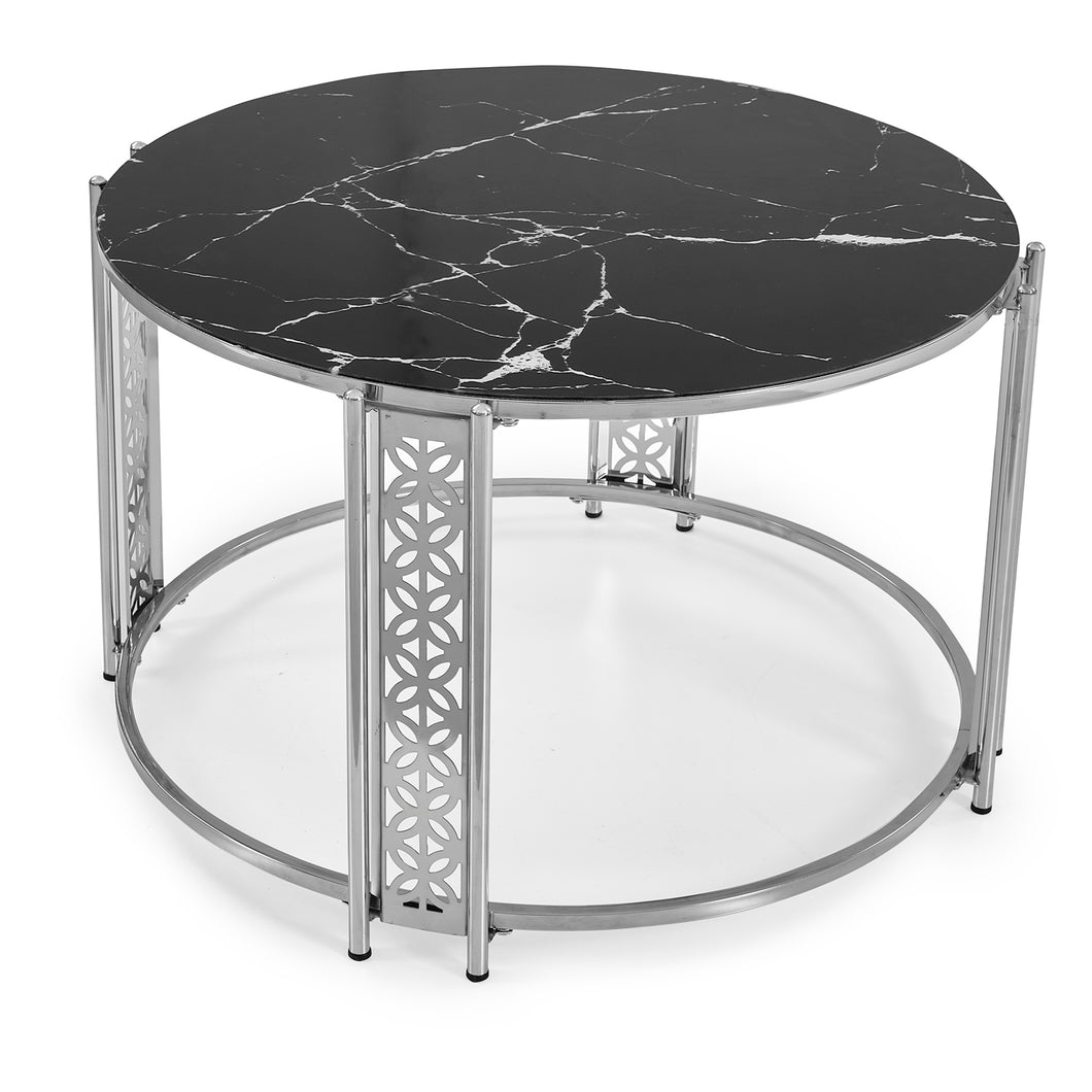 Lazer Silver Coffee Table